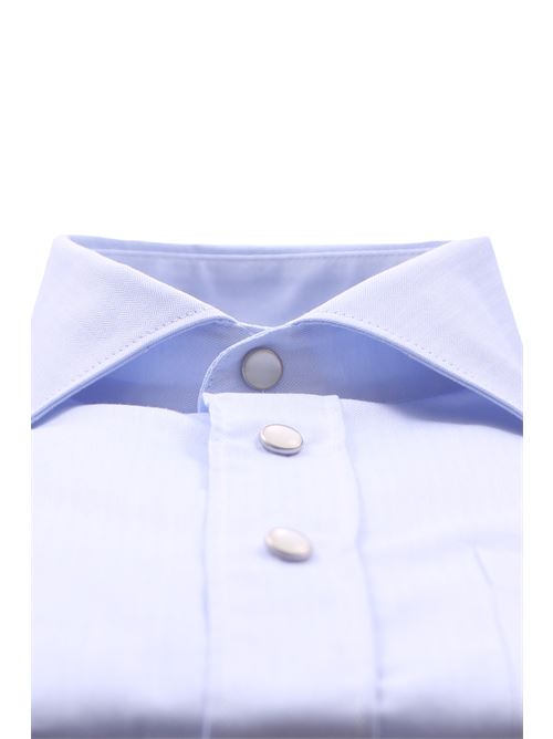cotton shirt with snap buttons MARTIN ZELO | MZ703-CAM03RES04
